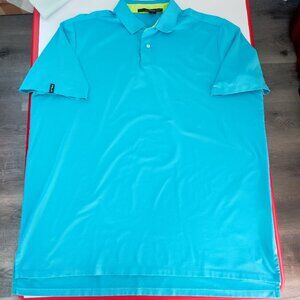RLX Ralph Lauren golf / active wear polo shirt blue men's size XXL